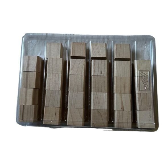 Stampin’ Up! Crazy Alphabet, Set of 28 Rubber Stamps NIB - Picture 4 of 4